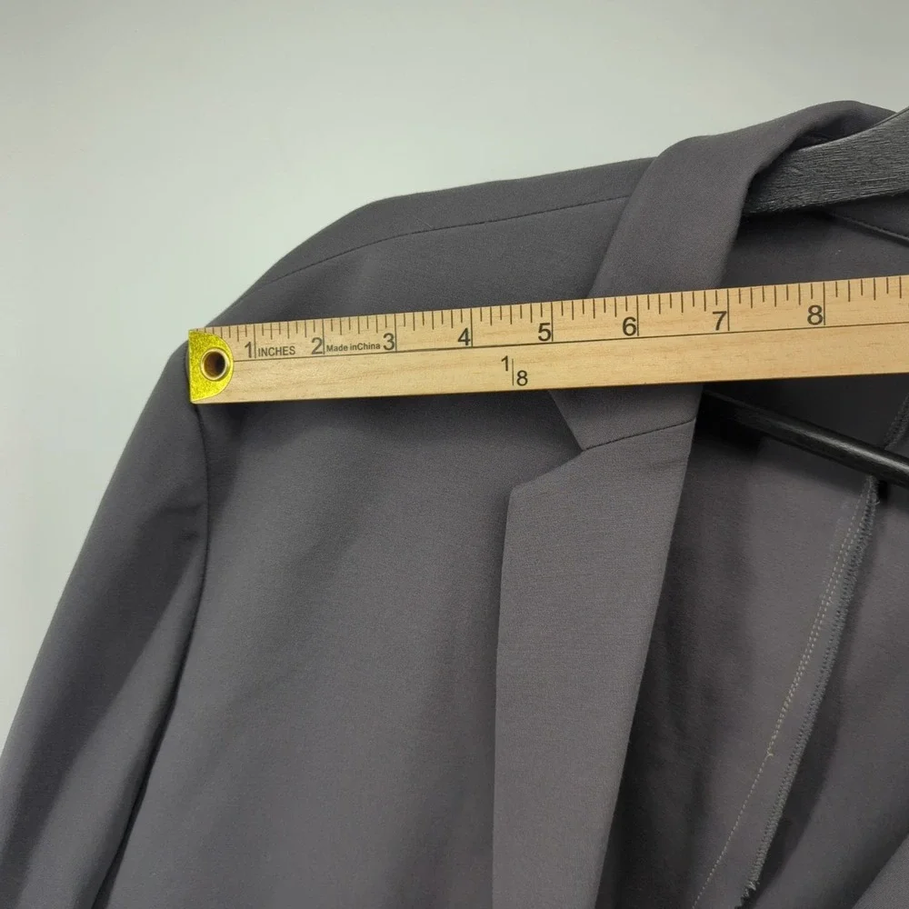 xSuit Blazer‎ Mens Size 50R Gray Sports Coat xJacket Two Button Stretch